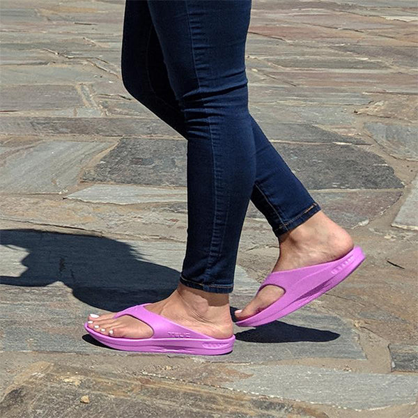 Energy Arch Support Thongs - Forbidden Fuchsia