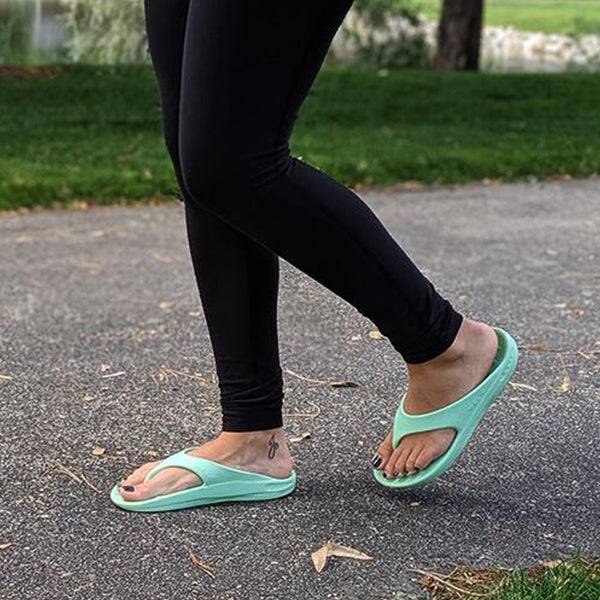 Energy Arch Support Thongs - Cool Mint