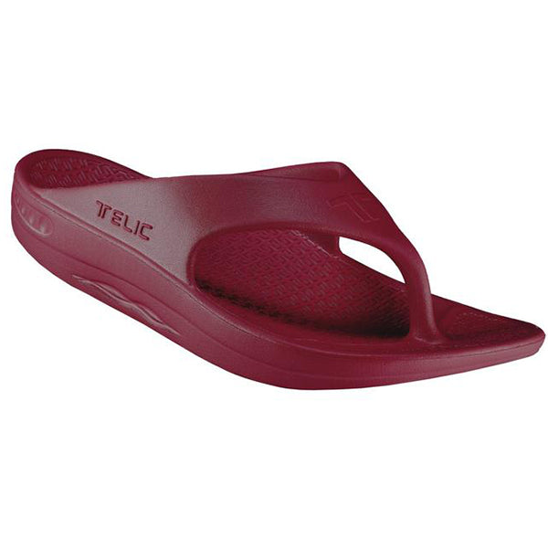 Energy Arch Support Thongs - Dark Cherry