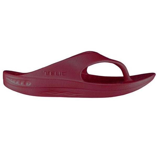 Energy Arch Support Thongs - Dark Cherry