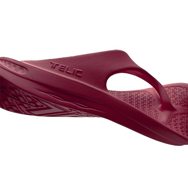 Energy Arch Support Thongs - Dark Cherry